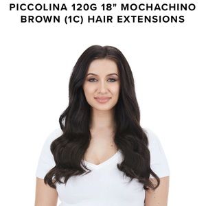 BELLAMI Mochachino Brown SILK seem hair extensions